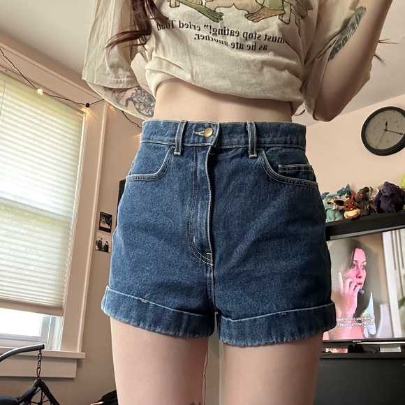 American Apparel Pants - American Apparel high waisted shorts